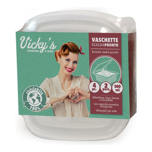 Set vaschette monouso Virinnova 3212001 SCALDAPRONTO