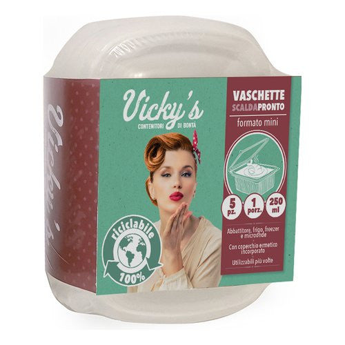 Set vaschette monouso Virinnova 3212000 SCALDAPRONTO