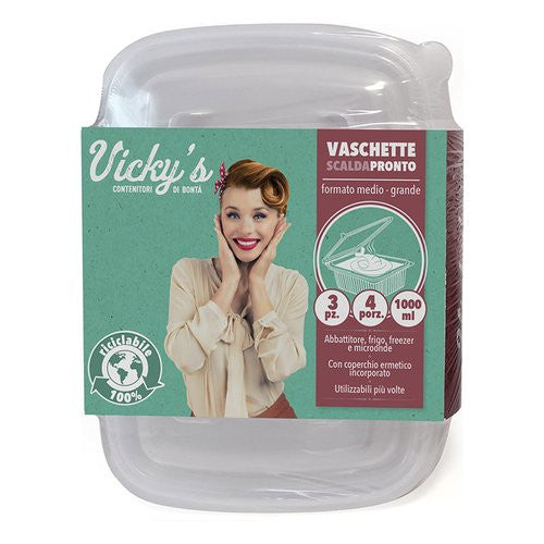 Set vaschette monouso Virinnova 3212002 SEMPREFRESCO