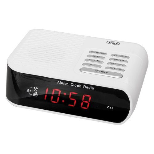 Radiosveglia Trevi 0082701 Rc 827D Bianco