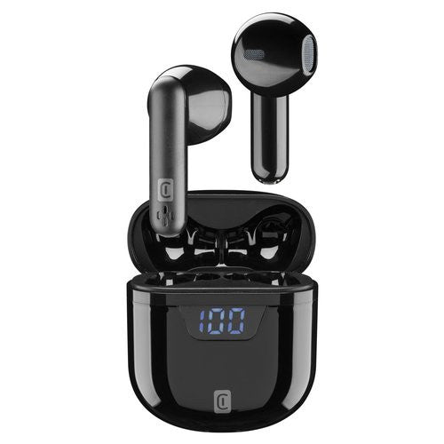 Auricolari microfono bluetooth Cellular Line BTSEEKTWSK SEEK Tws Black