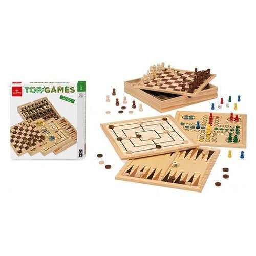 Gioco Dal Negro 53560 Top Games 5 Giochi legno