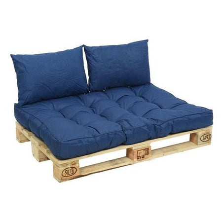 Cuscino divano Amicasa 9878455 Blu denim