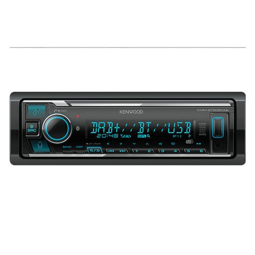 Autoradio Kenwood KMM BT508DAB Works with Alexa Black