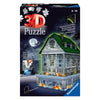 Puzzle Ravensburger 11254 3D Casa Degli Spettri con Led