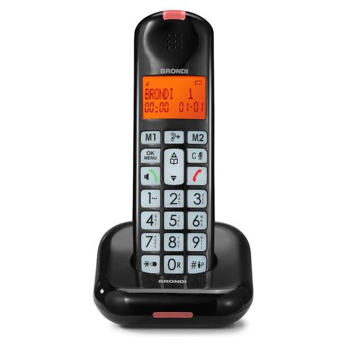 Cordless Brondi 10279020 BRAVO Moon Black