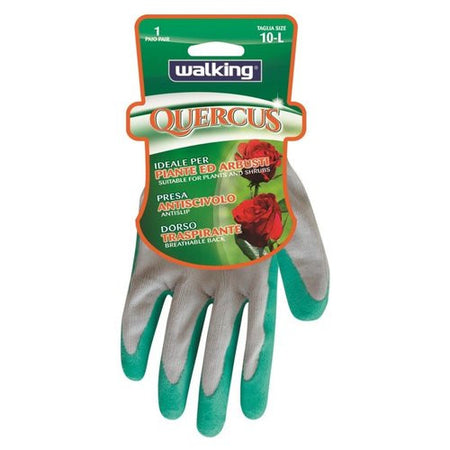 Guanti lavoro Walking 013988 QUERCUS Grigio e Verde