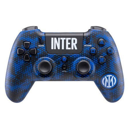 Gamepad Qubick ACP40157 PLAYSTATION 4 Fc Inter Wireless Black e Bluee
