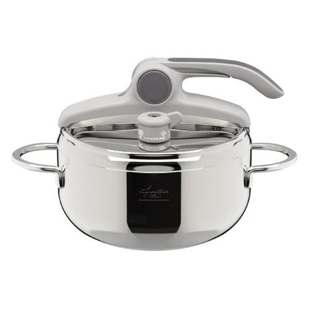 Pentola pressione Lagostina 010038010522 DELIZIOSA LAGOEASY UP Cromo l