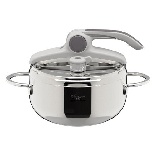 Pentola pressione Lagostina 010038010522 DELIZIOSA LAGOEASY UP Cromo l