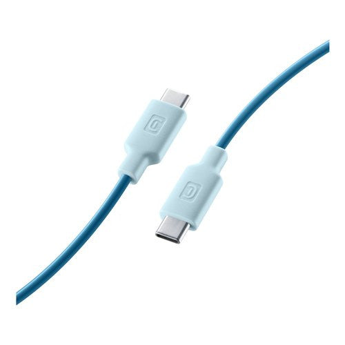 Cavo USB C Cellular Line USBDATAC2CSMARTB STYLECOLOR Blu