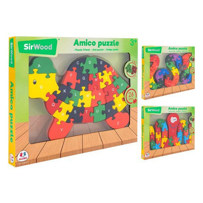 Puzzle Globo 40592 SIR WOOD Assortito