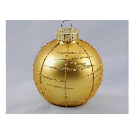 Pallina albero Santa Claus TE191556 Sfera Quadranti Oro Assortito