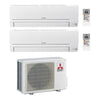 Condizionatore fisso dual Mitsubishi SMART MSZ HR White
