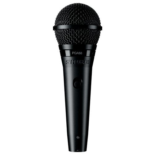 Microfono a filo Shure PGA58 PG ALTA Xlr Black