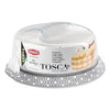 Porta torta Stefanplast 55852 TOSCA con coperchio Grigio