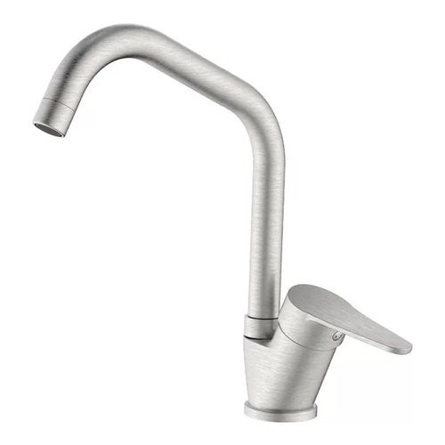 Miscelatore lavello Idro Bric SCARUB1077AC ALLEN Acciaio spazzolato