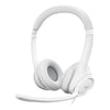 Cuffie filo Logitech 981 001286 H SERIES H390 Usb Off white