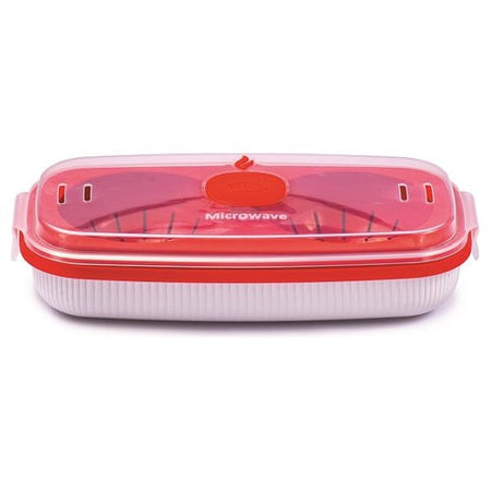 Contenitore alimenti Snips 000848 TEMPO ZERO Cuoci Omelette Bianco e R