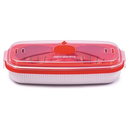 Contenitore alimenti Snips 000848 TEMPO ZERO Cuoci Omelette Bianco e R