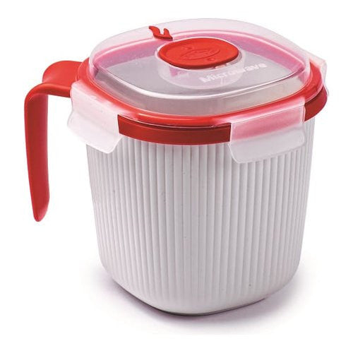 Contenitore alimenti Snips 000847 TEMPO ZERO Lattiera Bianco e Rosso