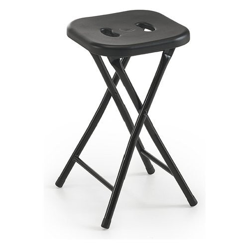 Sgabello bagno Gedy C076 14 Pieghevole Nero