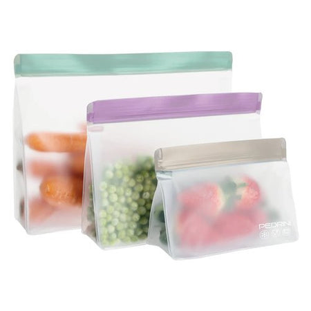 Sacchetti alimenti Pedrini 04GD259 6 LILLO FRESH riutilizzabili Colori