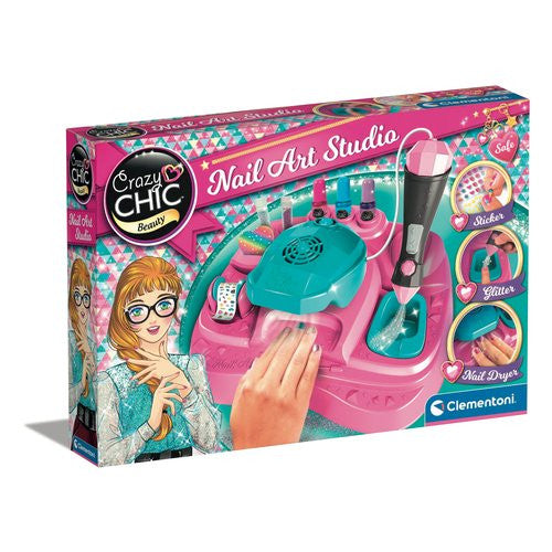 Nail Art Studio Clementoni 18730 CRAZY CHIC
