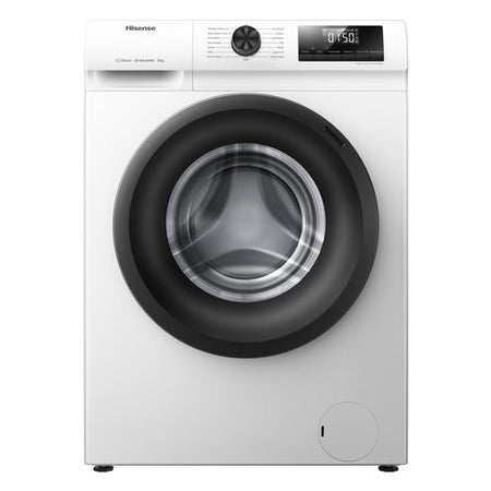 Lavatrice Hisense SERIE WF WFQP8014EVM Steam Mix White e Black