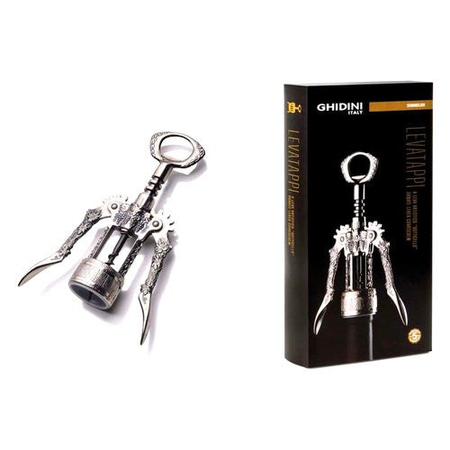 Cavatappi Ghidini Cipriano 0037 SOMMELIER Botticello Silver anticato
