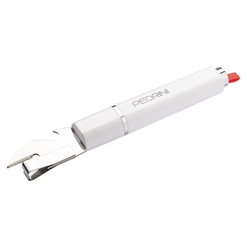 Apriscatole Pedrini 0773 LILLO STILE con levacapsule Bianco