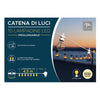 Catena luminosa Mercury 02772 HOME & GARDEN Warm white Bianco