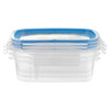 Set contenitori alimenti Snips 000869 SNIPSLOCK Trasparente e Blu