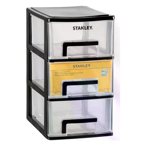 Porta minuteria Stanley STST407111 ESSENTIAL 3 Cassetti M Nero