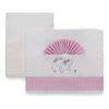 Set lenzuola lettino Italbaby 015 2010 0501 UNICORN Completo Lilla