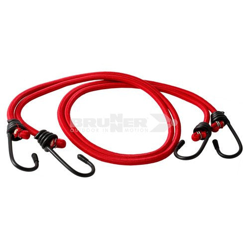 Coppia corde elastiche con ganci metallo Brunner 0902017C Stretch Asso