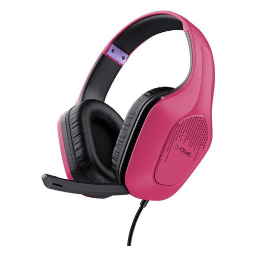 Cuffie gaming Trust 24992 GXT 415P Zirox Pink