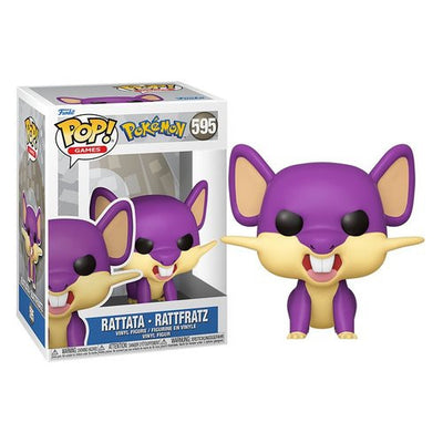 Personaggio collezione Funko 74632 POP GAMES Pokemon Rattata 595