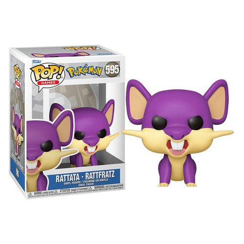 Personaggio collezione Funko 74632 POP GAMES Pokemon Rattata 595
