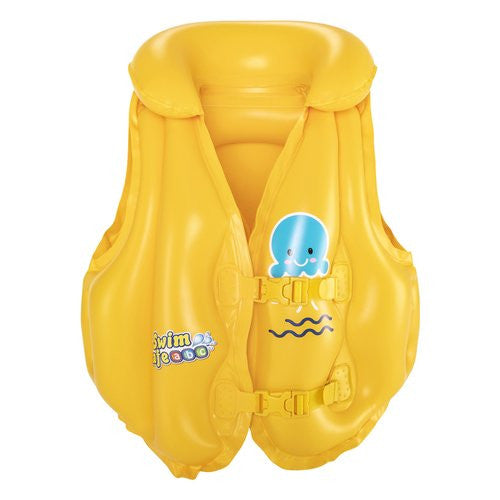 Salvagente Bestway 32034 5 SWIM SAFE ABC Giubbetto step B Giallo
