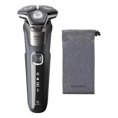 Rasoio barba Philips S5887 10 5000 SERIES SkinIQ Grigio carbone