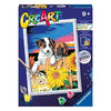 Creativo Cagnolini con Girasoli Ravensburger 23569 CREART