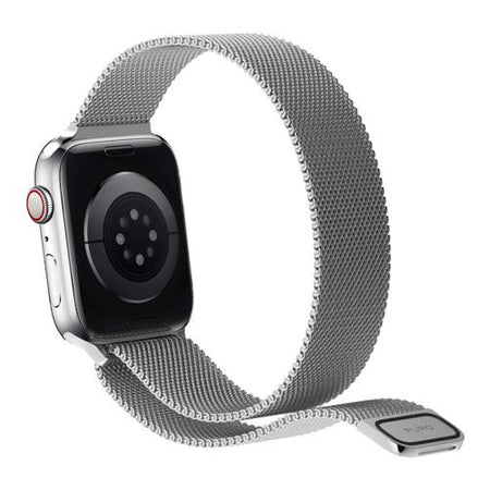 Cinturino orologio Puro AW44MILANESESIL MILANESE Apple Watch Argento