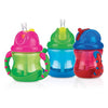 Tazza bimbo Nuby NV0404002 Flip It con Manici e Cannuccia Assortito