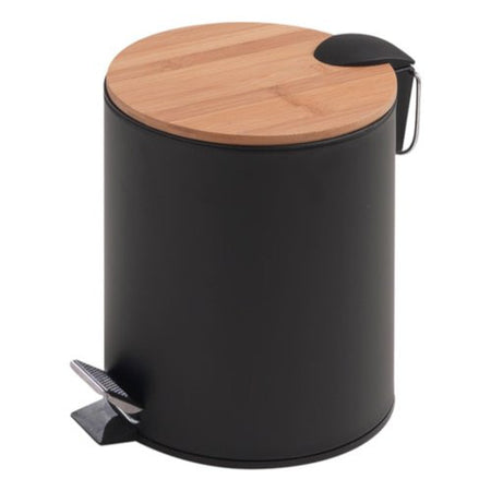 Cestino Gedy 1409 41 KENTA con coperchio a pedale Nero