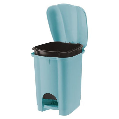 Pattumiera cucina Tontarelli 810153670V CAROLINA coperchio a pedale Az