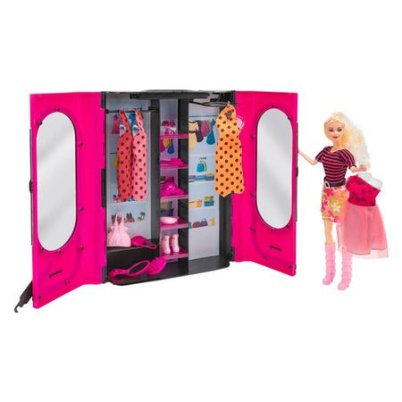 Set bambola Globo 41500 IL MONDO DI OLLY Armadio Fashion con accessori