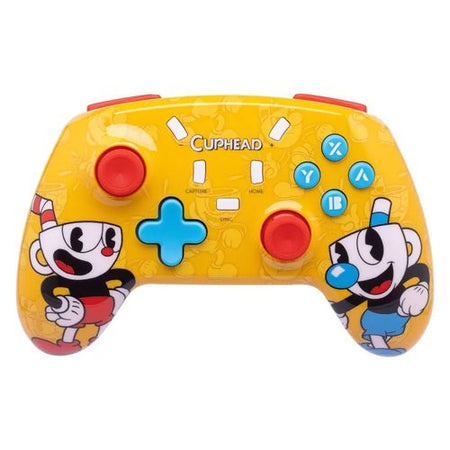 Gamepad Qubick ACSW0242 SWITCH Cuphead Wireless Yellow