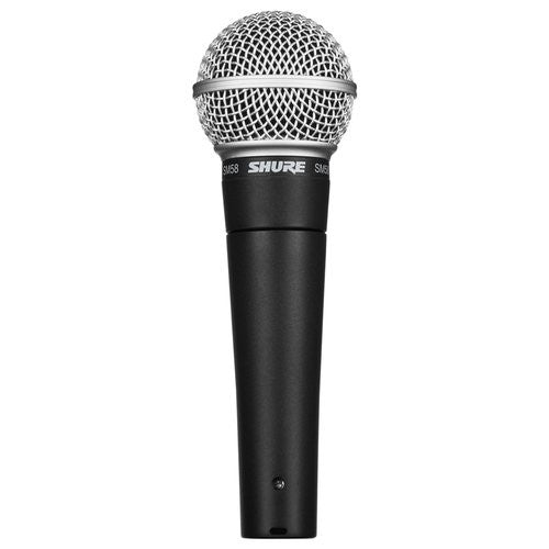 Microfono a filo Shure SM58 LCE SM SERIES senza interruttore Black e S