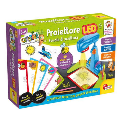 Gioco educativo Lisciani 102426 CAROTINA Proiettore Scuola di Scrittur